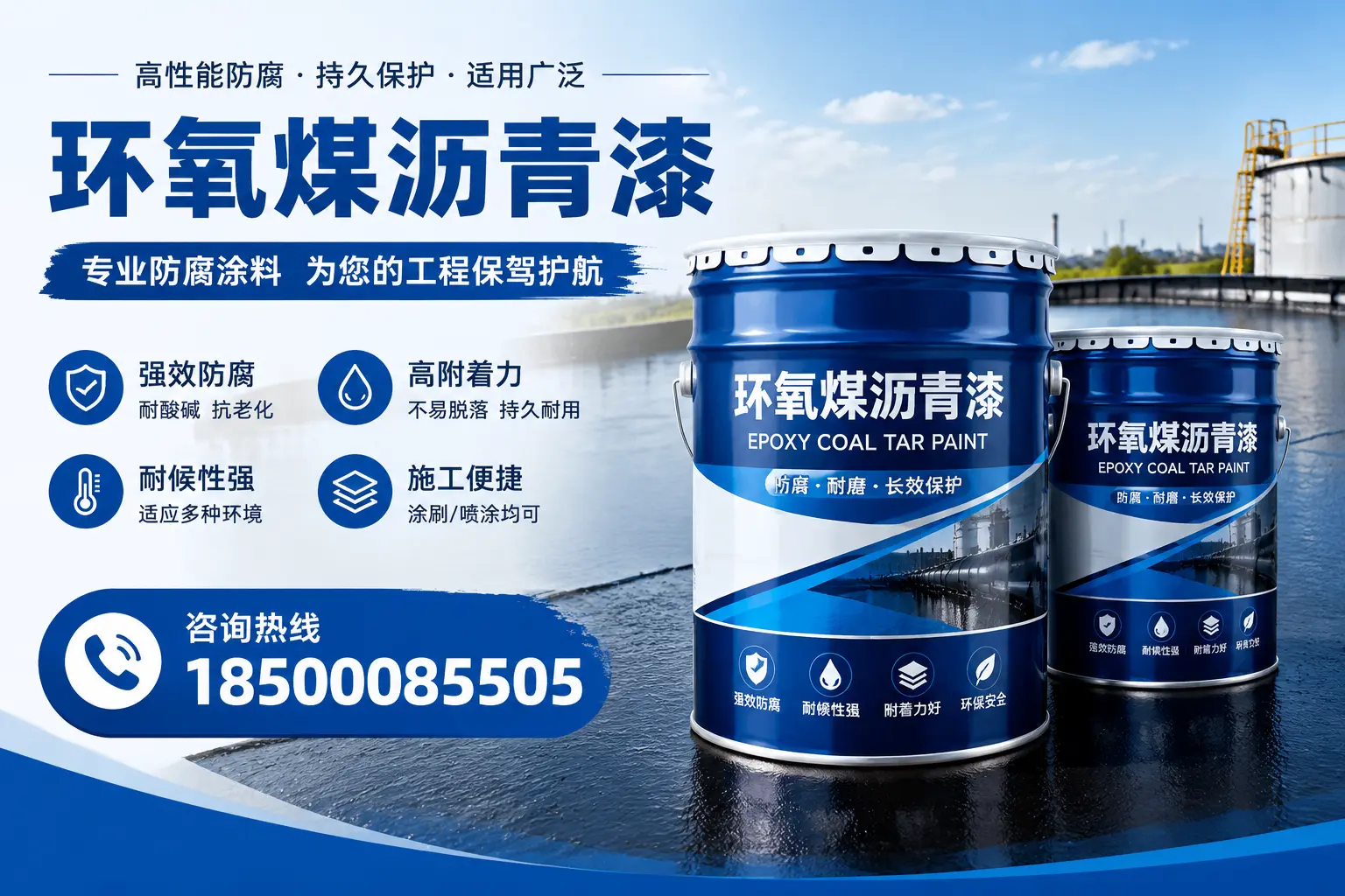 环氧煤沥青漆与其他漆类的比较，梅州用户的选择依据